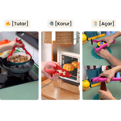 Akıllı Yanmaz Tutacak: Tek Alet, Çok İşlev!